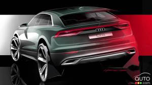 Audi reveals first image of new Q8 SUV